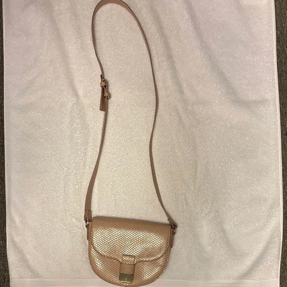 Chic Metallic Crossbody Bag